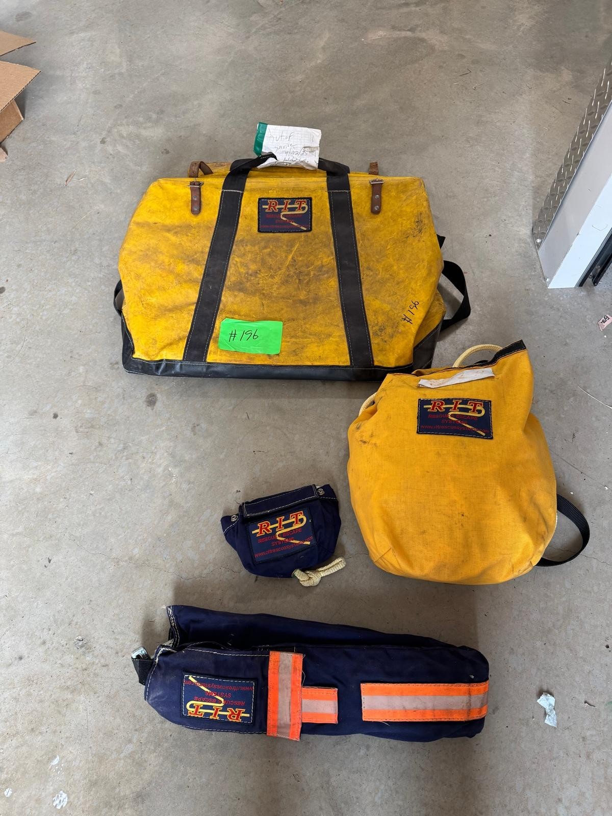 RIT (Rapid Intervention Team) Rescue Systems Escape ROPES "Lot"