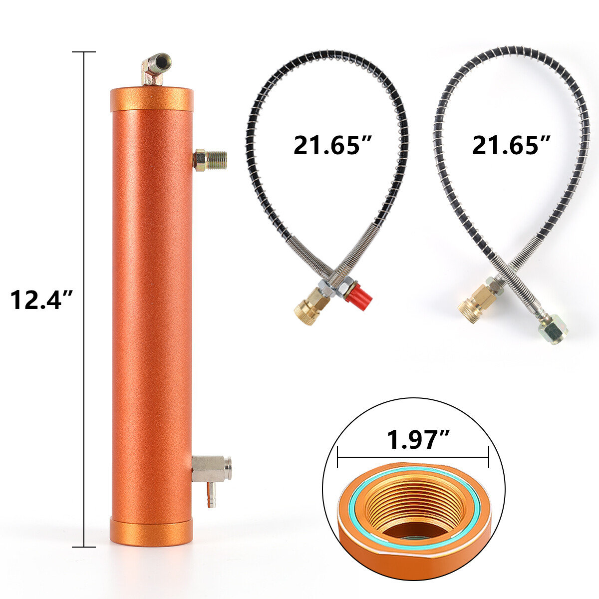 PCP Compressor Oil Water Separator Air Filter 40Mpa High Pressure Pump Diving