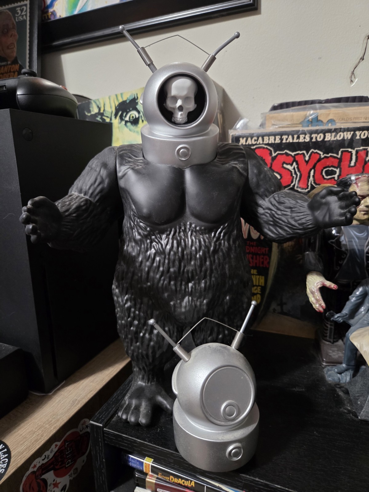 ROBOT MONSTER Vinyl Figure H.O.P. Toys Changeable Heads RARE 14’’ 1st Release