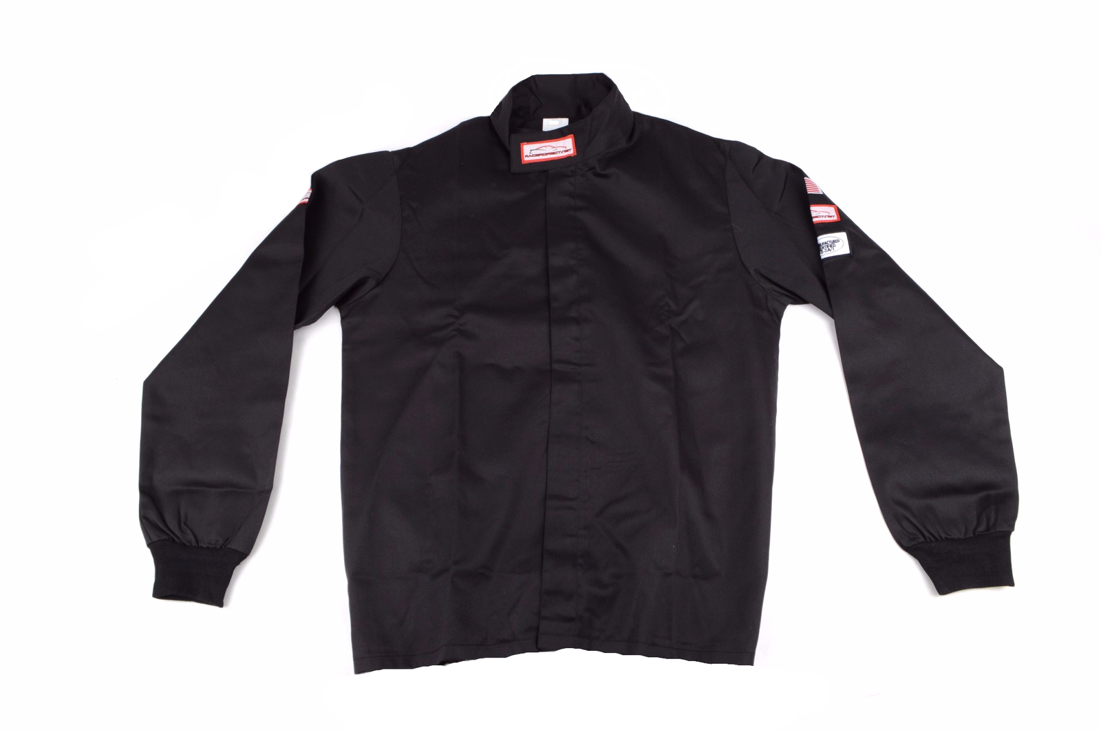 DRAG RACING FIRE SUIT JACKET 2 LAYER SFI 5 RACE SUIT SFI 3-2A/5 BLACK 2X