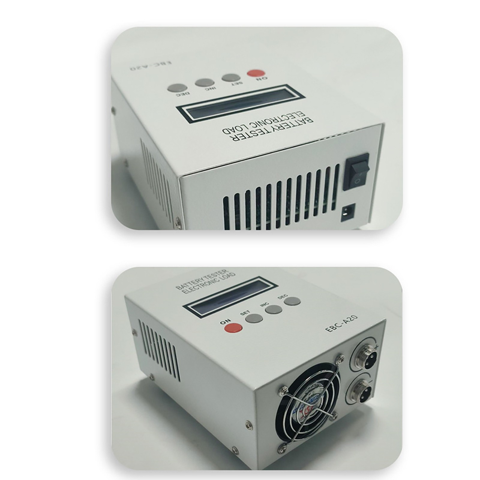 Ebc‐A20 Battery Capacity Tester Electronic Load Meter/ 5A 20A Discharge