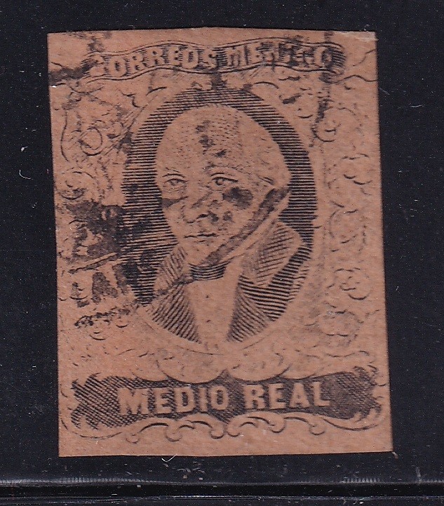 udq10 Mexico 1861 (Tulancingo) Sk1716 Sc#6