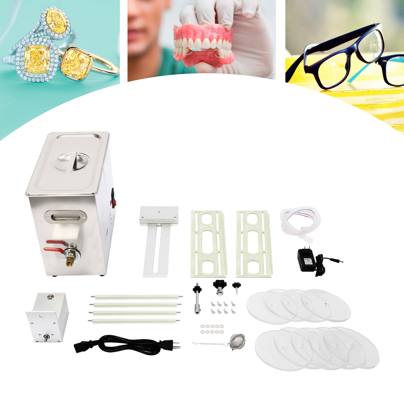 6.5L Liftable Album Disc Digital Ultrasonic Washing Machine Vinyl Record Washing