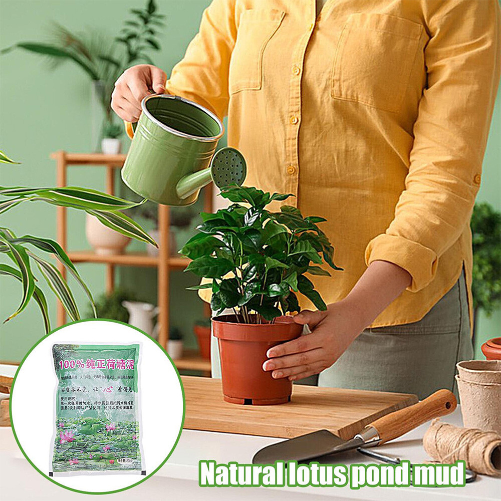 Natural Lotus Pond Mud Aquatic Pond Soil with Nutrients Plant Growing Benchmark