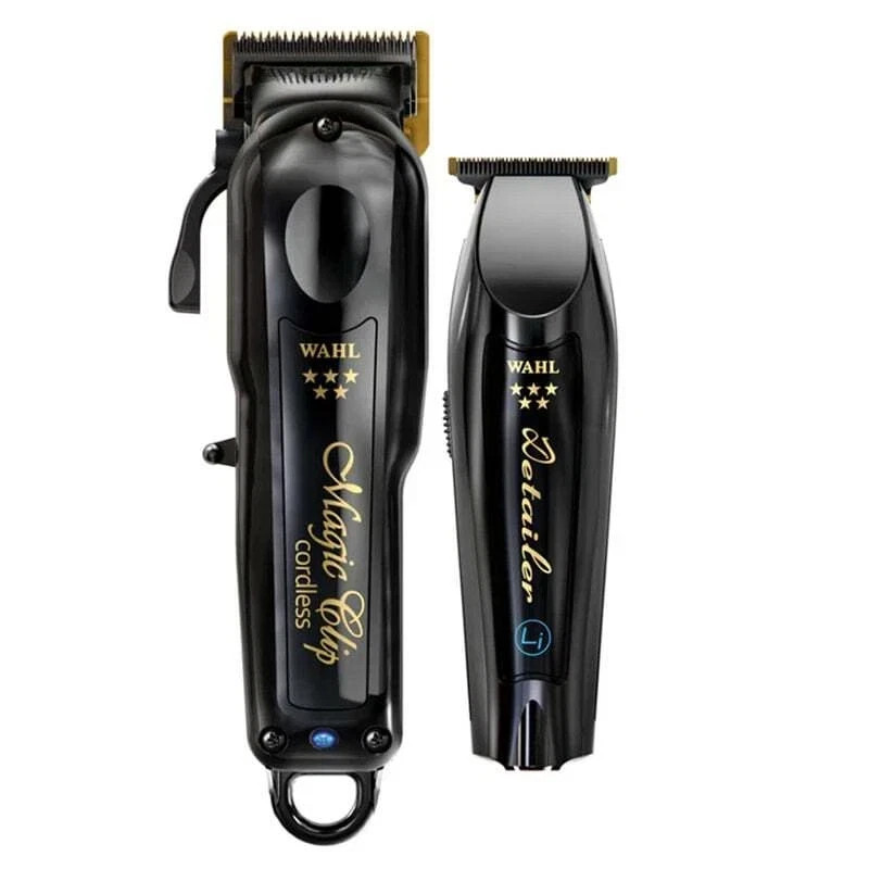 WahI New Professional 5 Star Cordless Barber Combo Magic Clip Clipper Detailer