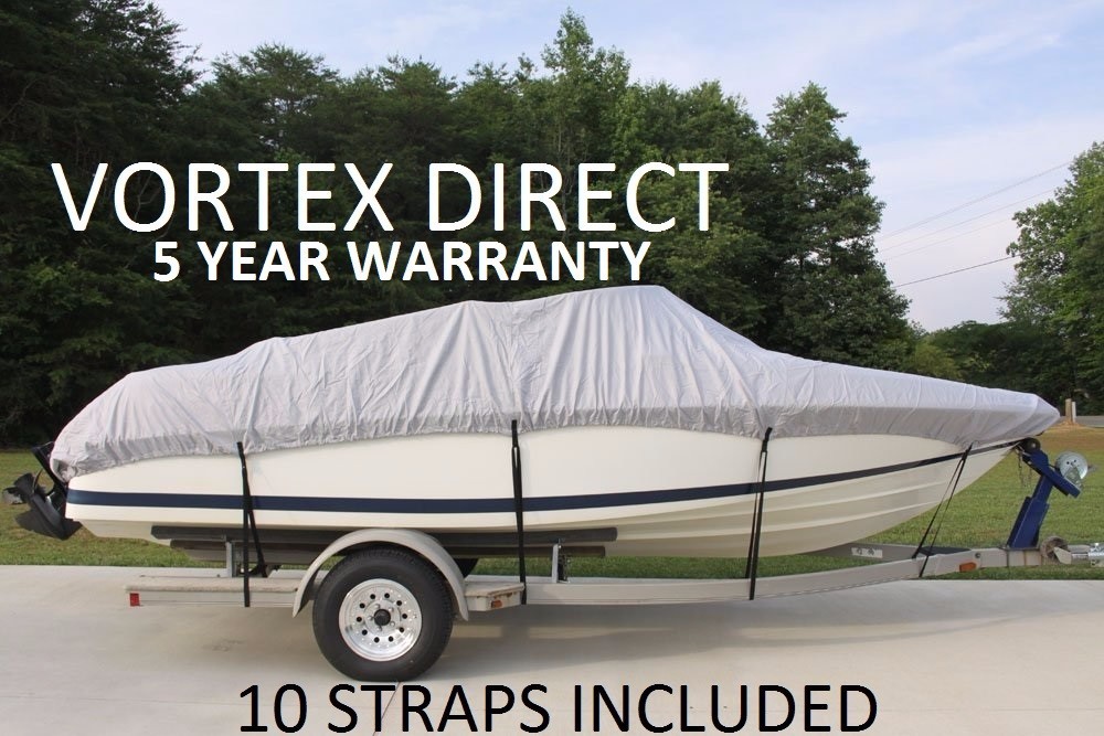 HEAVY DUTY FISHING/SKI/RUNABOUT/BOAT COVER 22', 23', 24' TAN