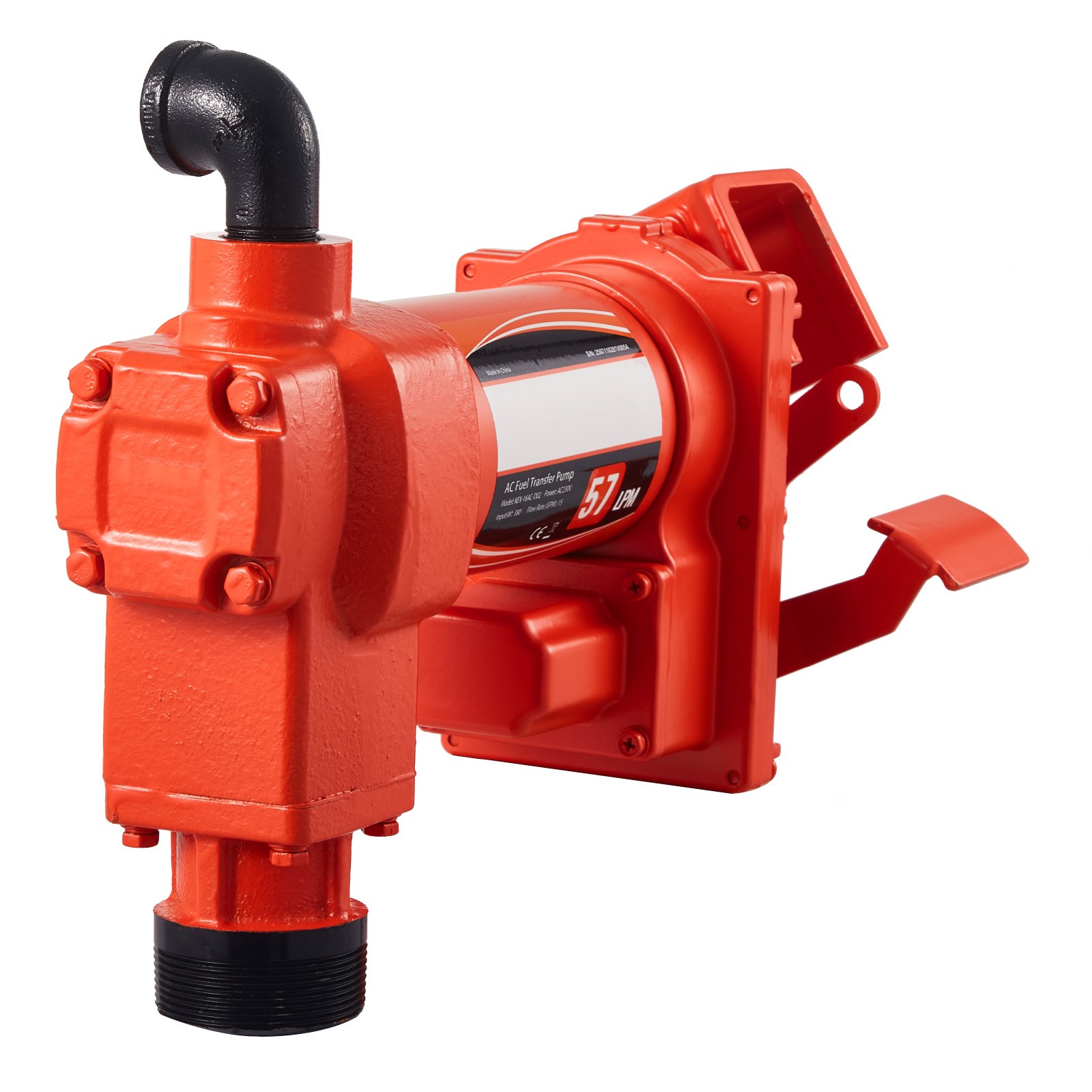 Uimoso Electric Fuel Transfer Pump 110V for Diesel, Oil, and Kerosene, 15 GPM