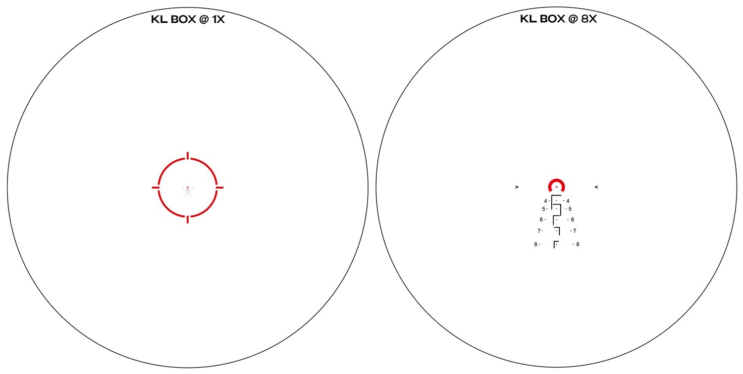 Arken Optics EP8 1-8X28 LPVO FFP MOA 34mm Tube Japanese Glass Tracking Guarantee