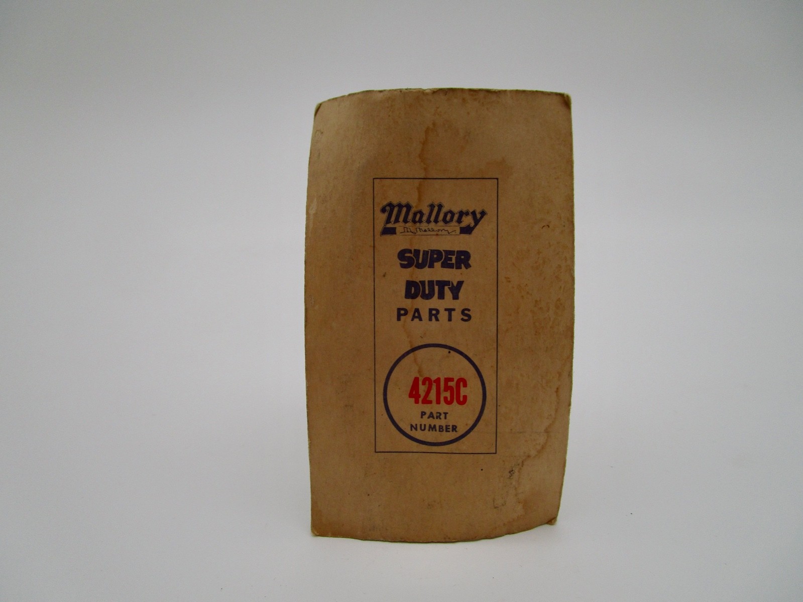 NOS Mallory 4215C Distributor Rotor Super Duty YC ZC Double Life Rev-Pol MoPar