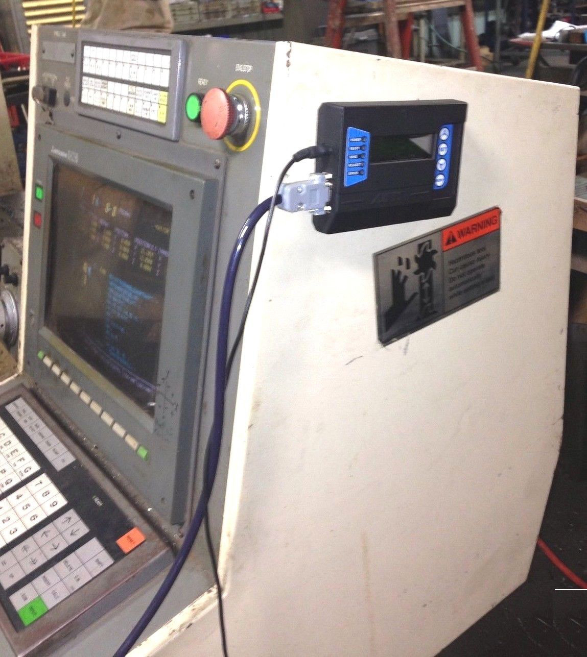 CNC Program Transfer Device - USB flash drive to RS232 converter for CNC machine