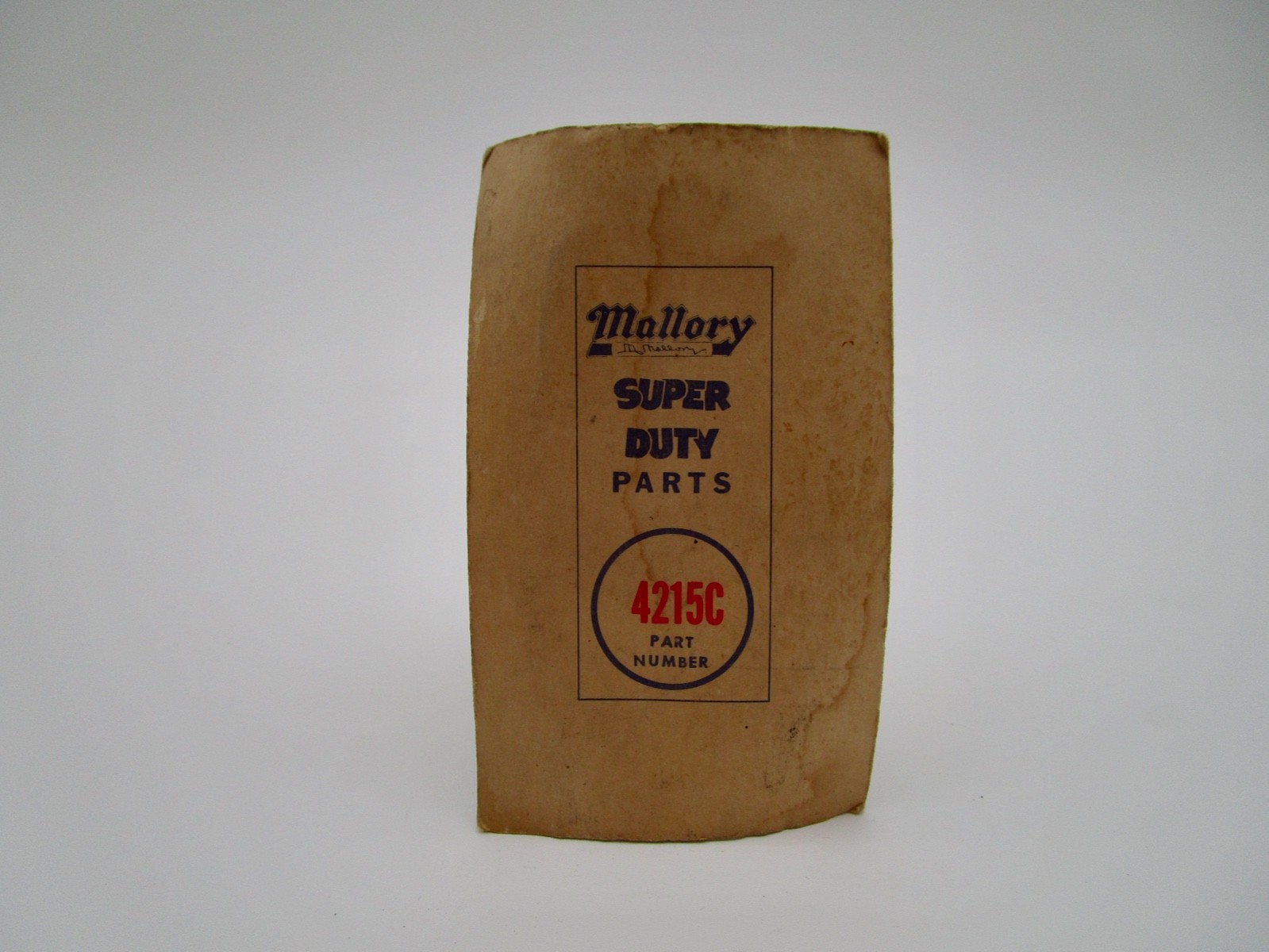 NOS Mallory 4215C Distributor Rotor Super Duty YC ZC Double Life Rev-Pol MoPar