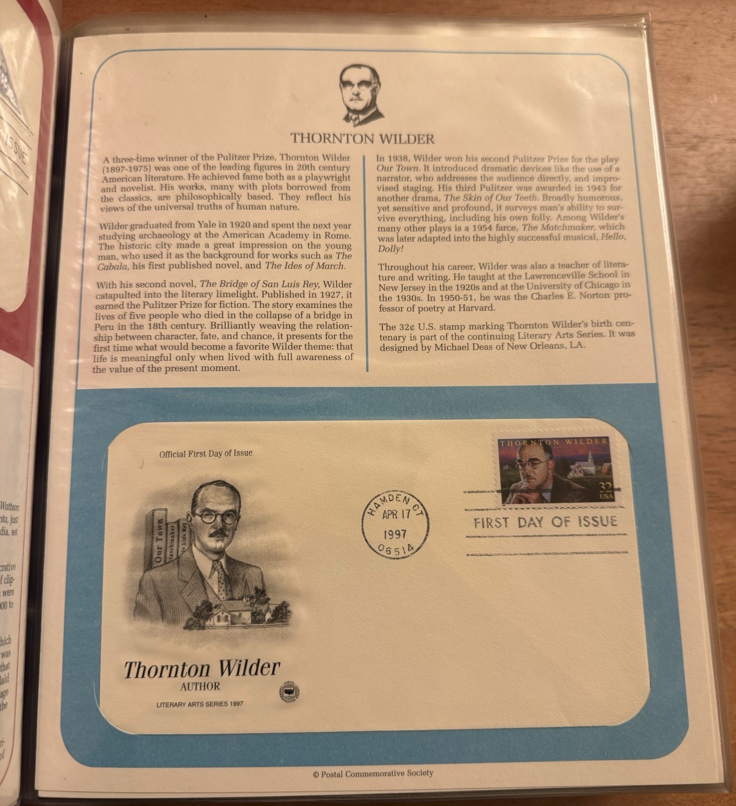 Postal Commemorative Society Binder w/ U.S. First Day Covers 1996-1998 96 Covers