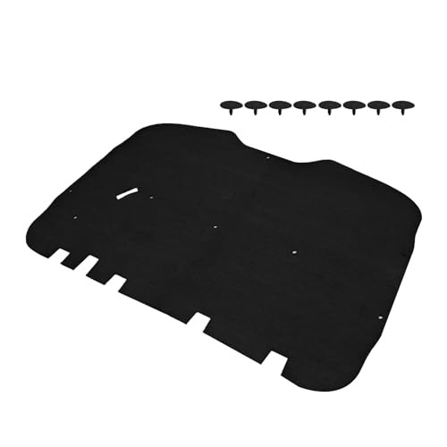 Hood Insulation Pad with Clips Compatible with Chevy Silverado Tahoe Suburban
