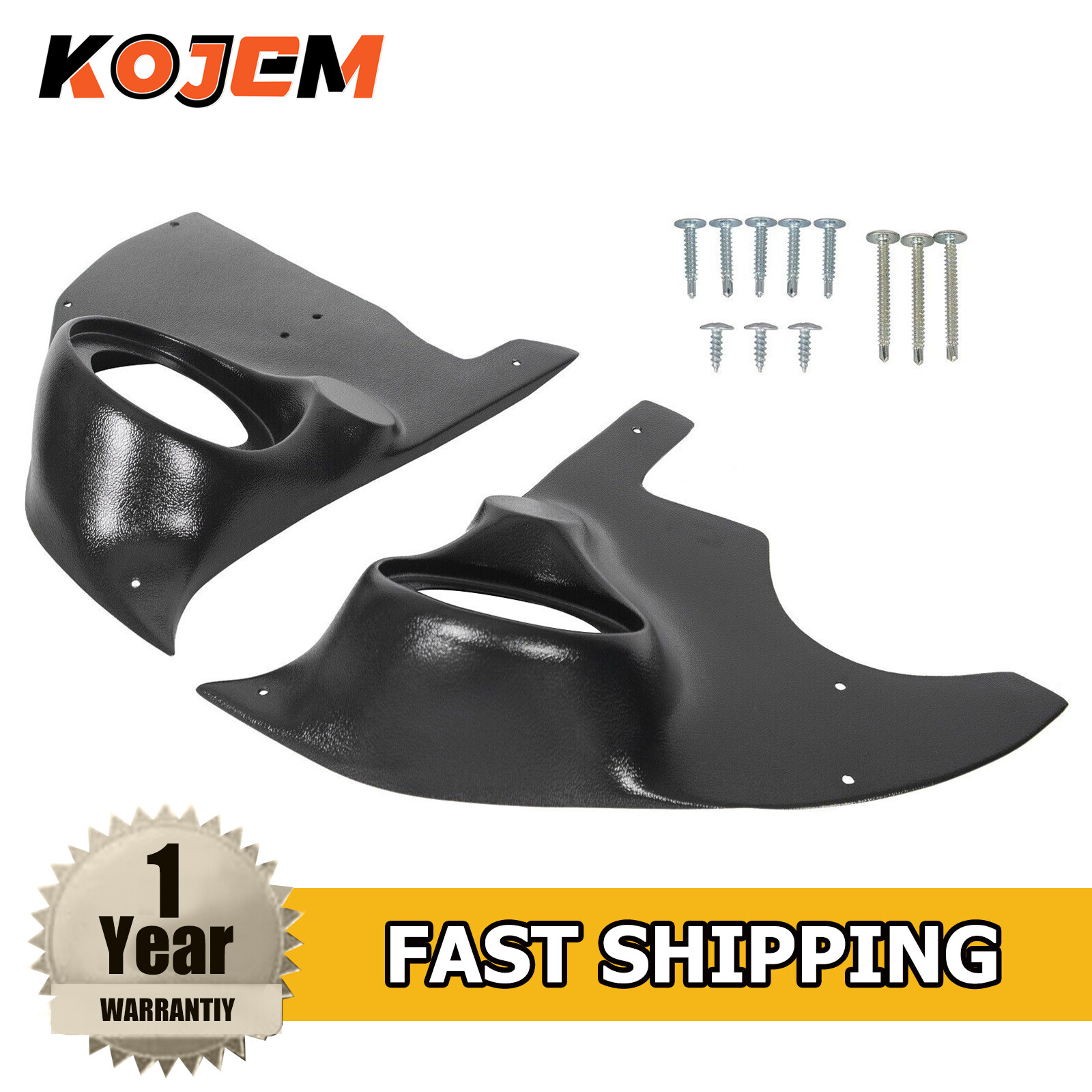 Speaker Kick Panels For 73-87 Chevy GMC Pickup Truck Jimmy Blazer Suburban