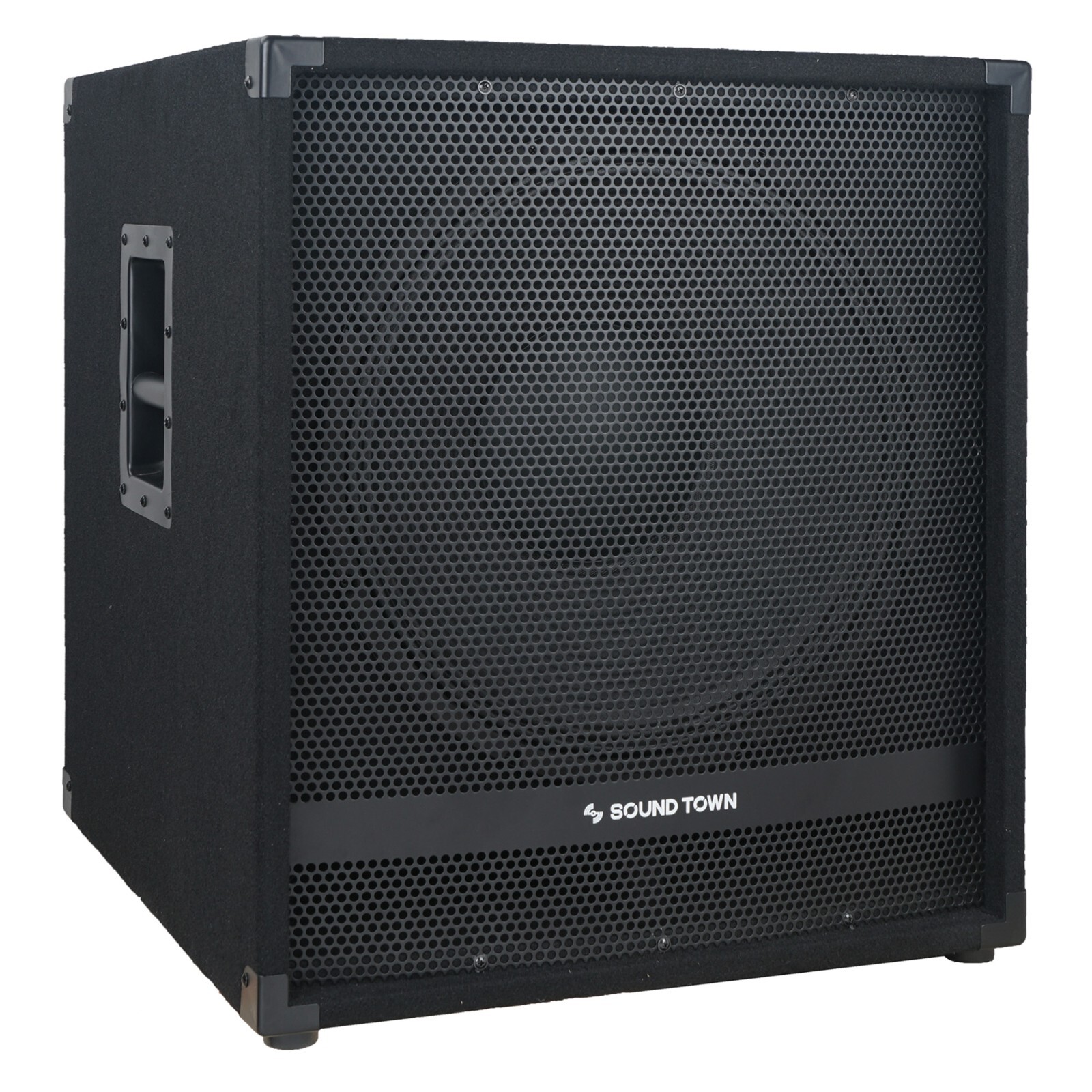 Sound Town 2400W 18" Powered Subwoofer with High-Pass Filter (METIS-18PWG)