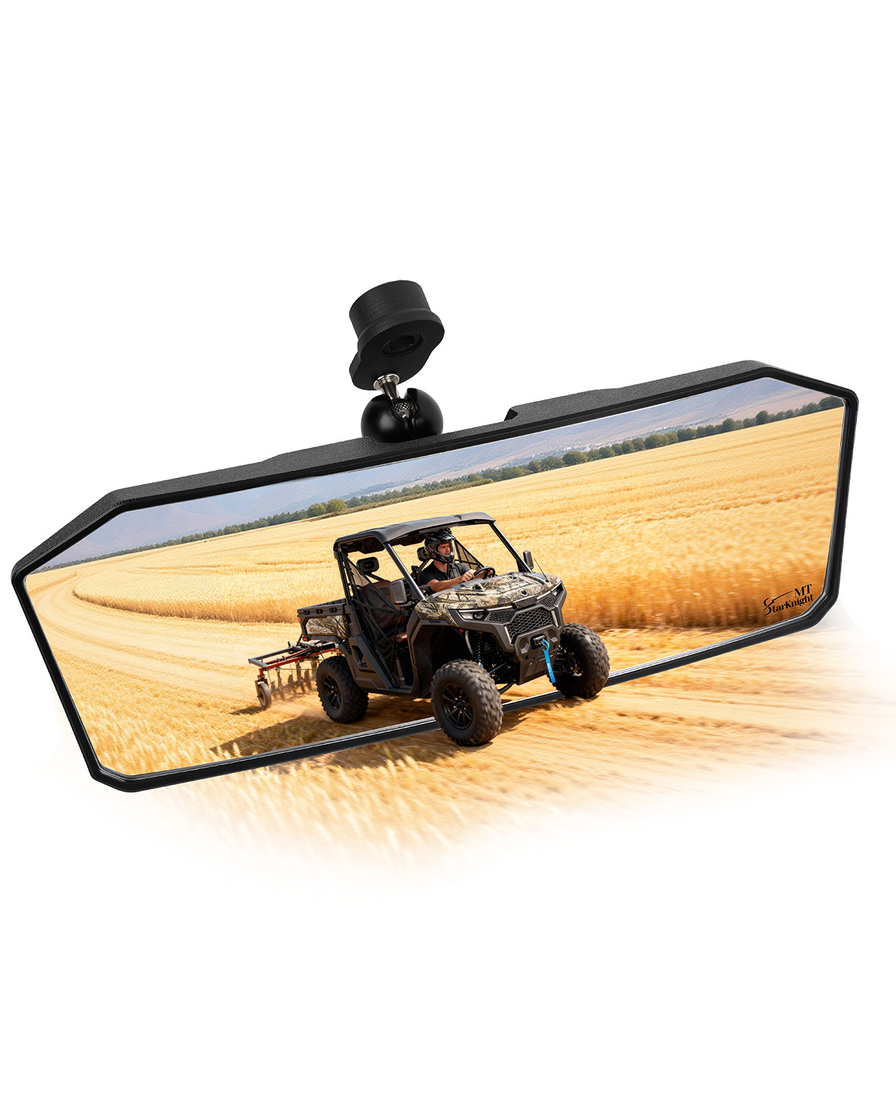 UTV Rear View Center Mirrors For CFMOTO UFORCE U10 Pro/UFORCE Pro XL 2025-2026