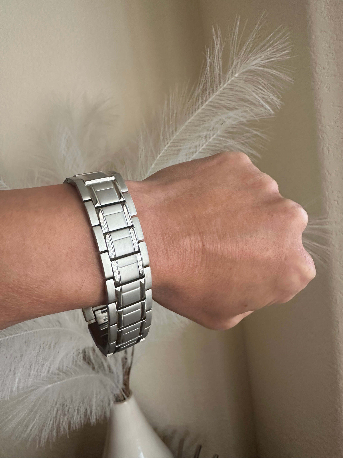 Giant Magnetic Bracelet Men Women Balance Energy Power Arthritis Pain Relief Joy