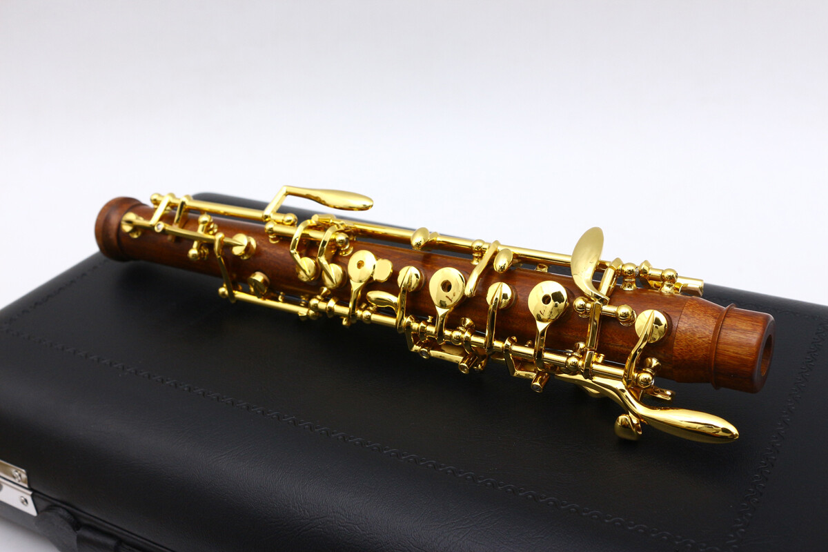 Professional oboe Nice Sound C key Rosewood Body 3rd Octave left F Key With Case
