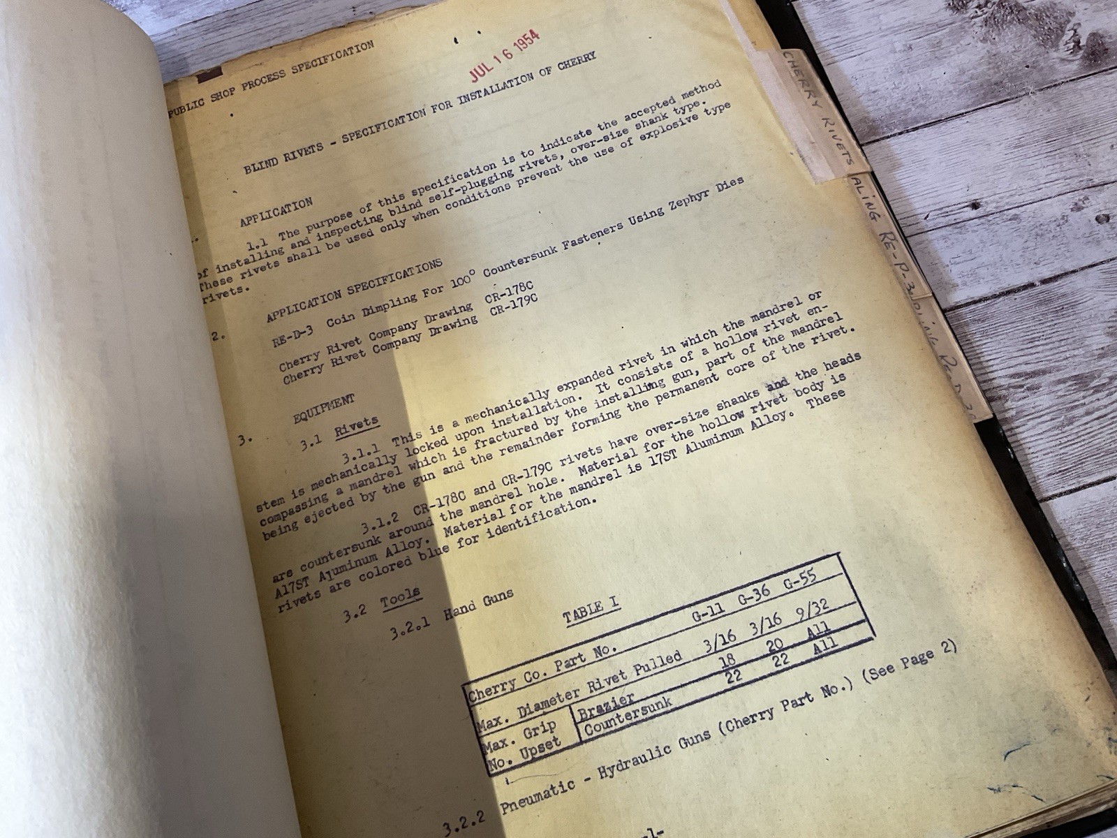 ORIG 1950s REPUBLIC AVIATION IN-HOUSE TECH MANUAL REPORTS AIRCRAFT CONSTRUCTION