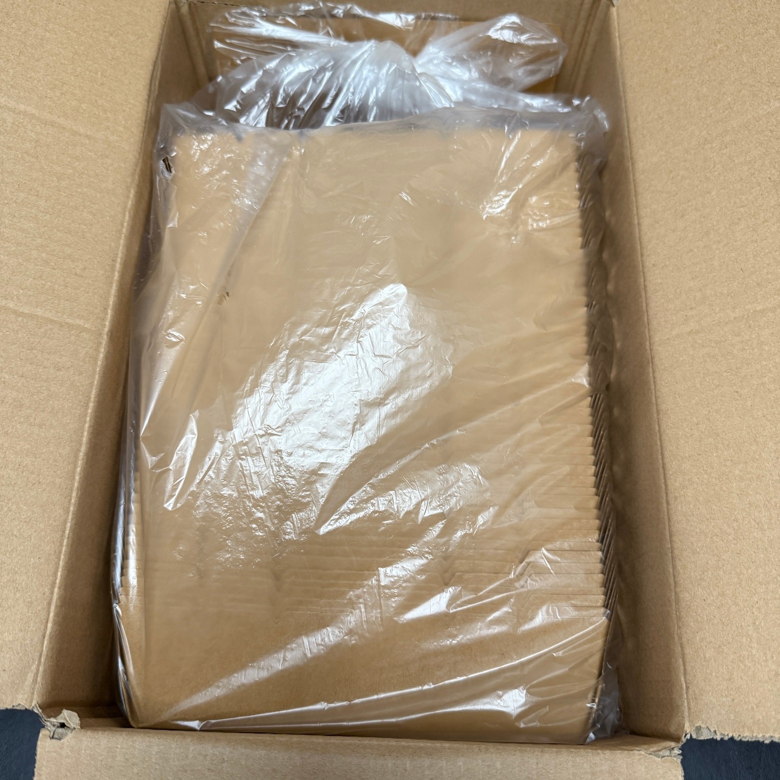 Take Out Food Containers with Window 40 Oz Kraft Paper 50 Count Factory Sealed