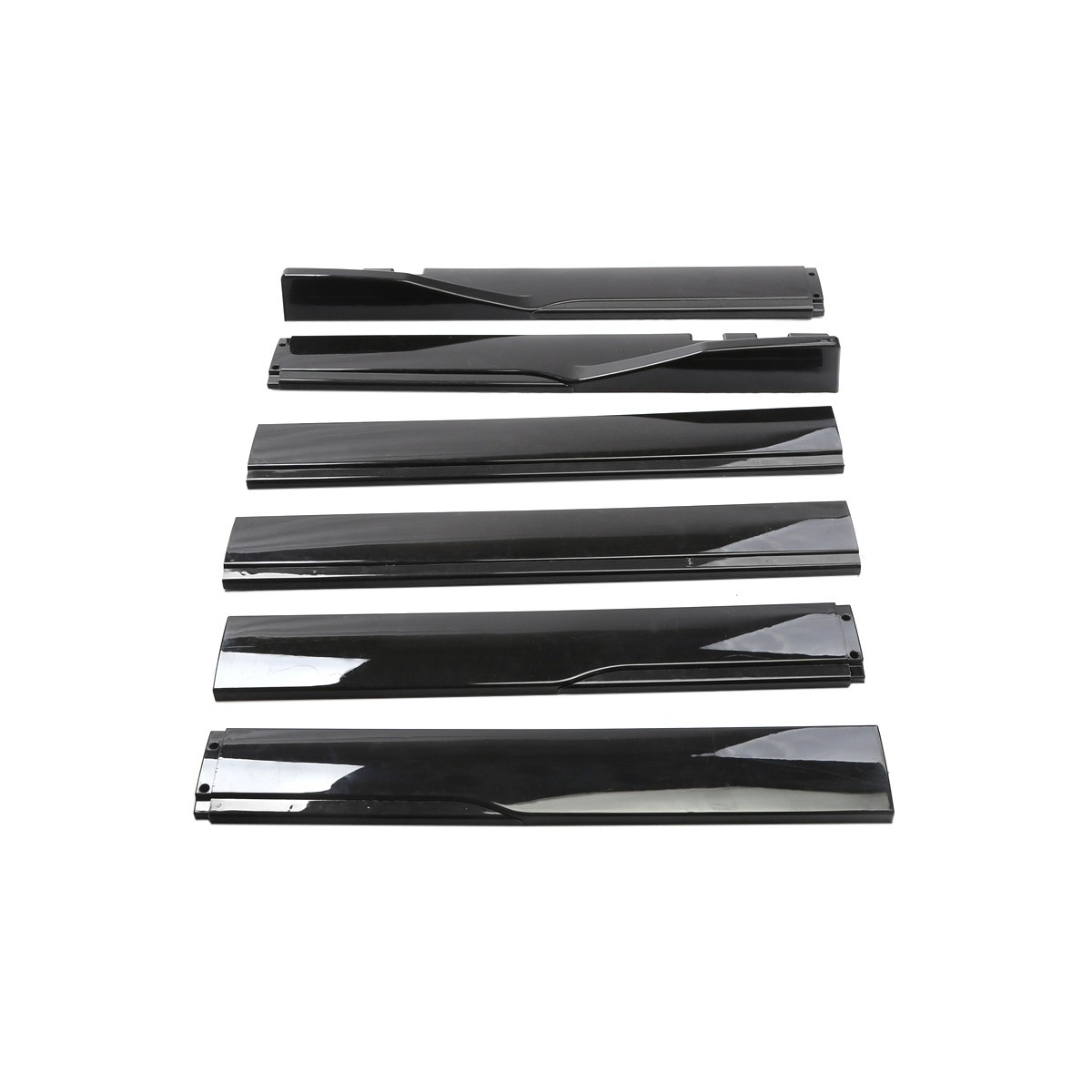 Front Bumper Lip Chin Spoiler Splitter Side Skirt Body Kit For Audi S3 S4 A4 A5