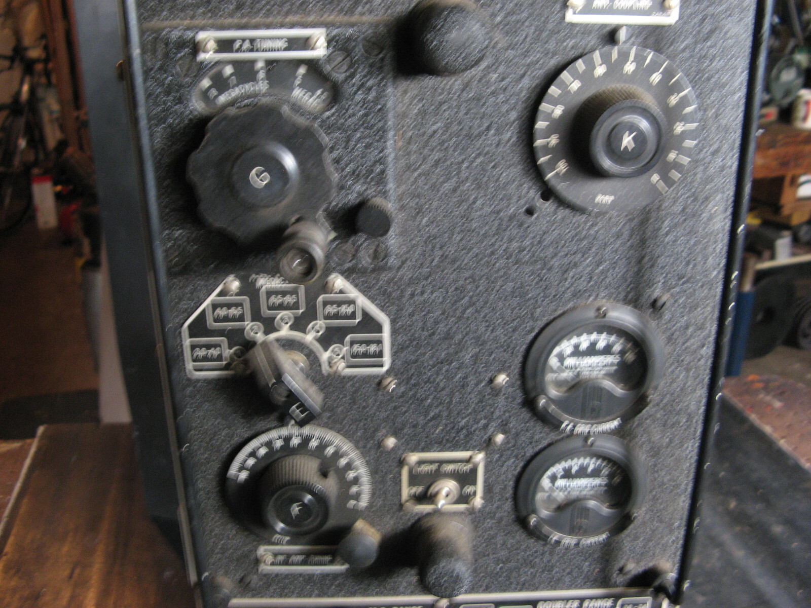 WWII WESTINGHOUSE TRW RADIO TRANSMITTER HF High Frequency CAY-52239 vintage USN