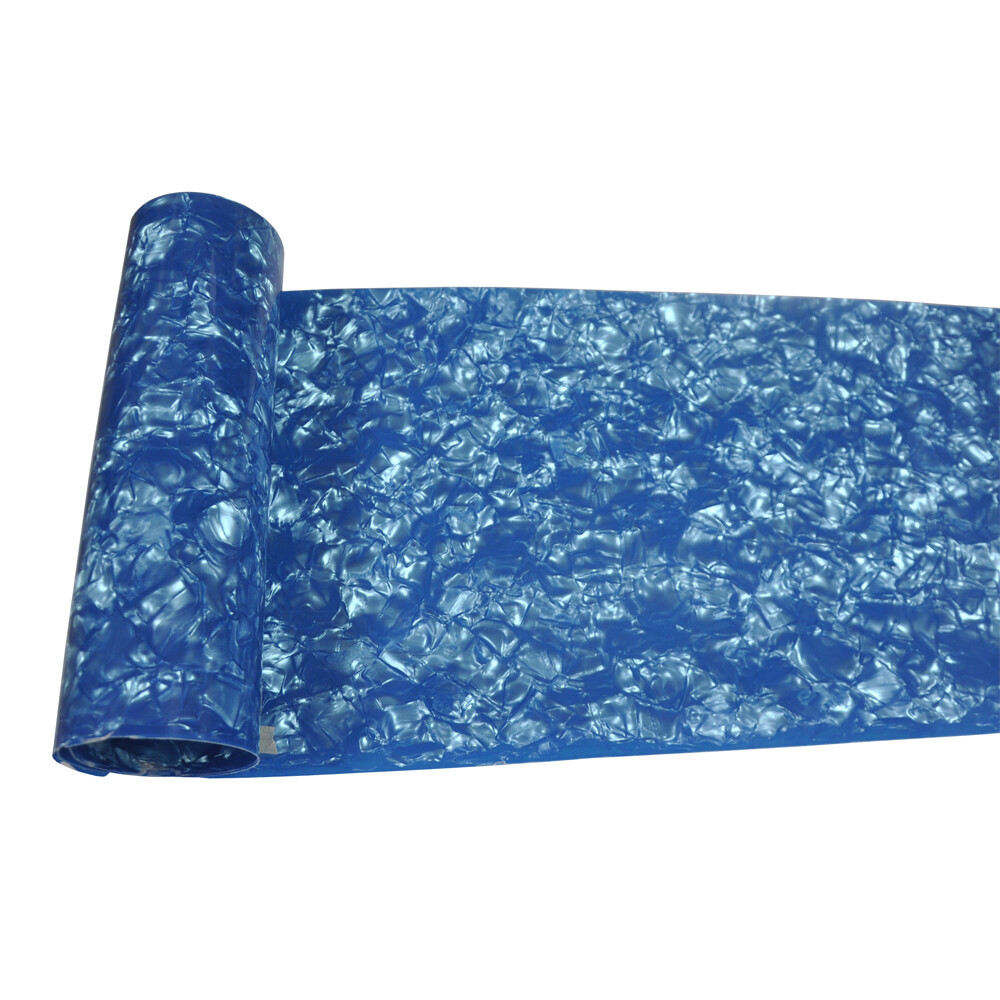 Gauge 0.5mm Celluloid Sheet Drum Wrap Musical Instrument Deco Diamond SkyBlue