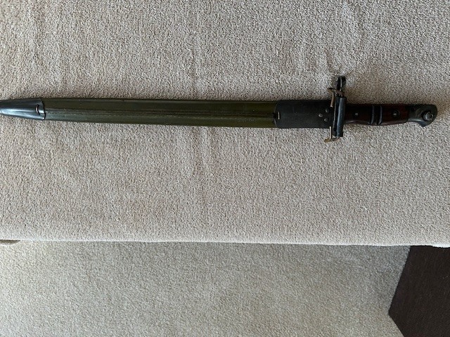 Original WWI BAYONETT U.S. Model 1917 REMINGTON With Scabbard Sheath