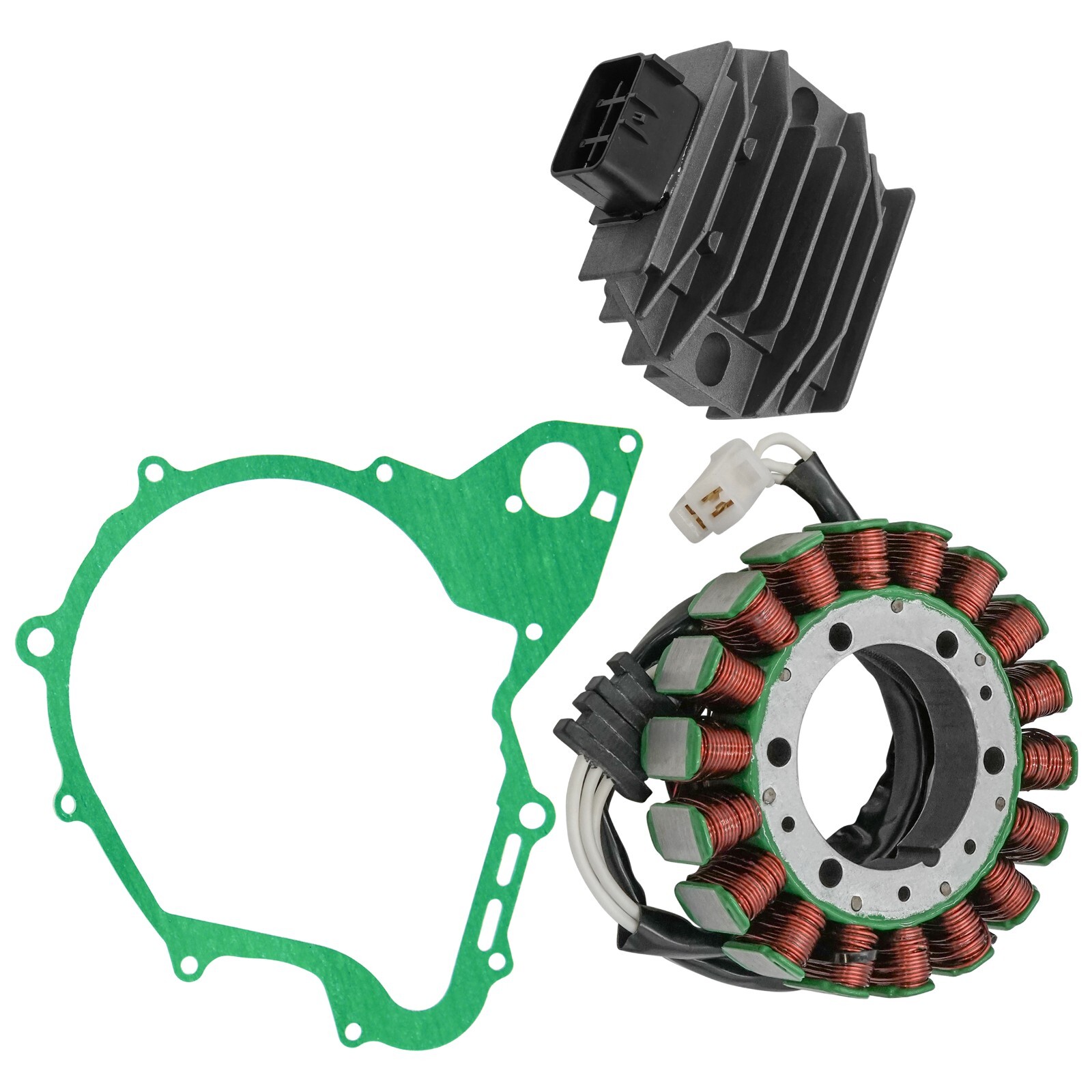 Stator Regulator Rectifier W/Gasket for Yamaha V-Star 650 Classic XVS650 1998-00