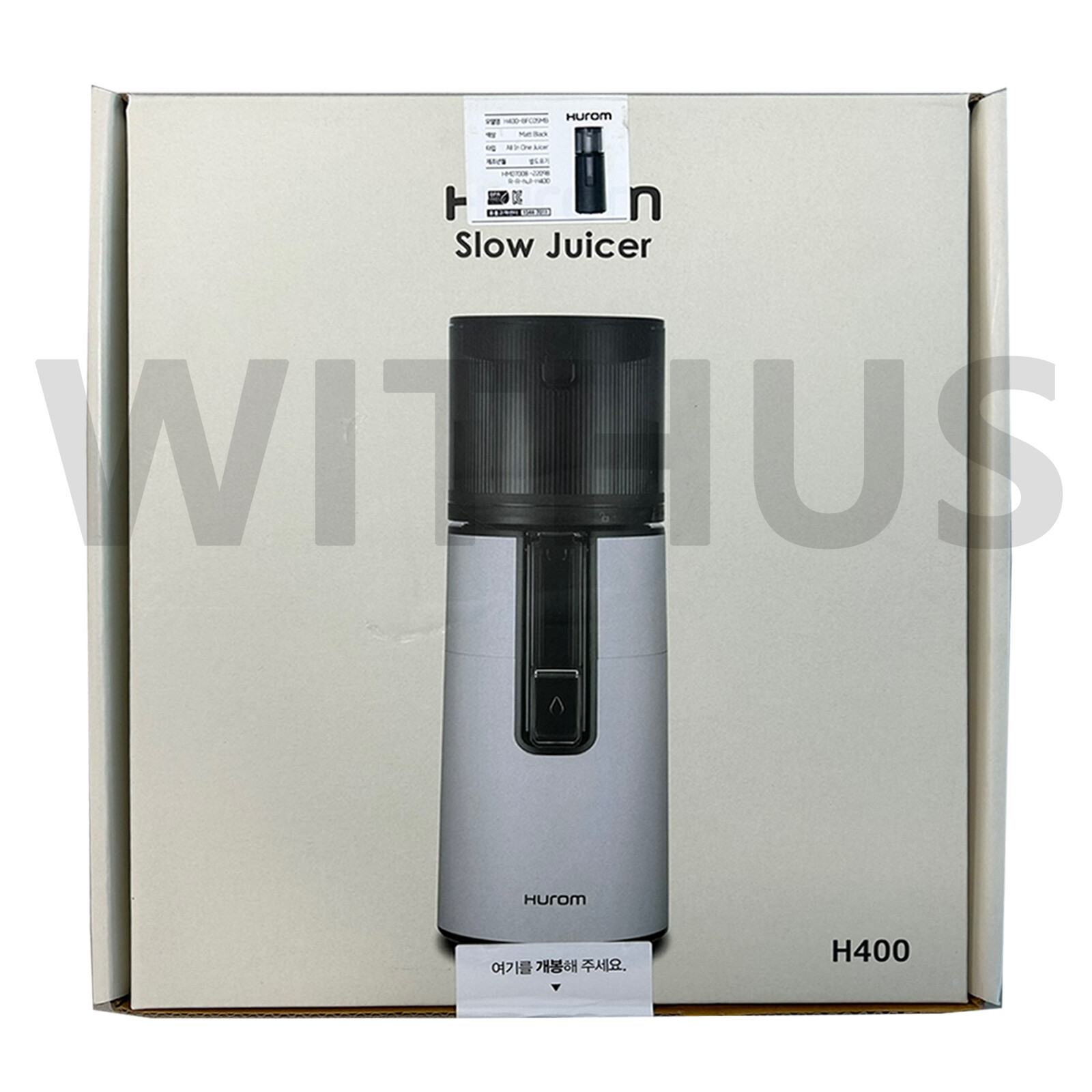 Hurom H400 Simply Slow Juicer Fresh Extractor Squeezer 3 colors - AC 220V/60Hz