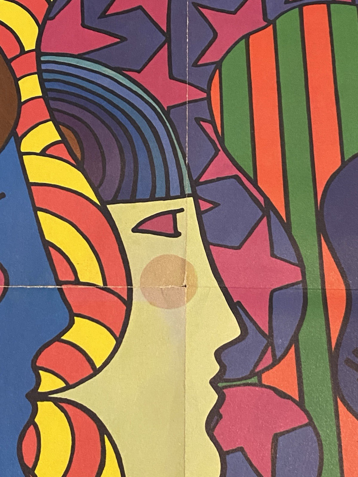 VINTAGE ELECTRIC LAST MINUTE POSTER PSYCHEDELIC JANIS JOPLIN EYE MAGAZINE PARKER