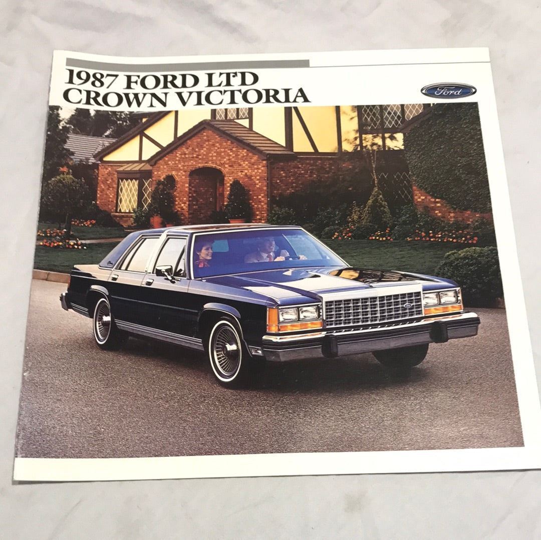 1987 Ford Crown Victoria sales brochure