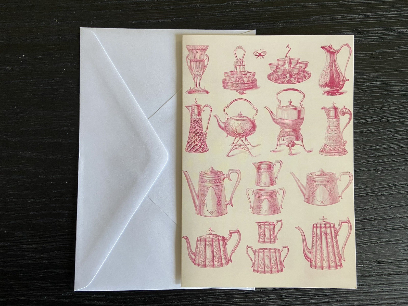 VICTORIA & ALBERT MUSEUM Boxed Set of 12 TAKING TEA Notecards/Envelopes