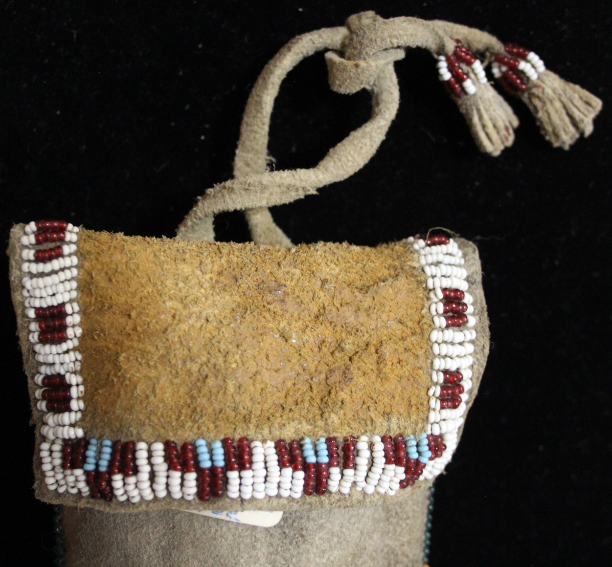 Vintager Beaded LARGE Ute Tab Bag