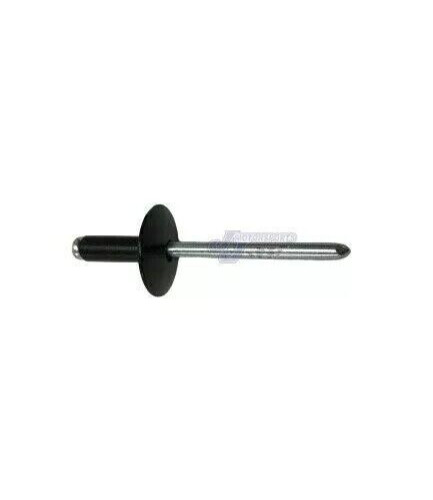 Large Head Black Rivets Pop Rivet 100 ct. 3/16" Racing Fastener IMCA USMTS
