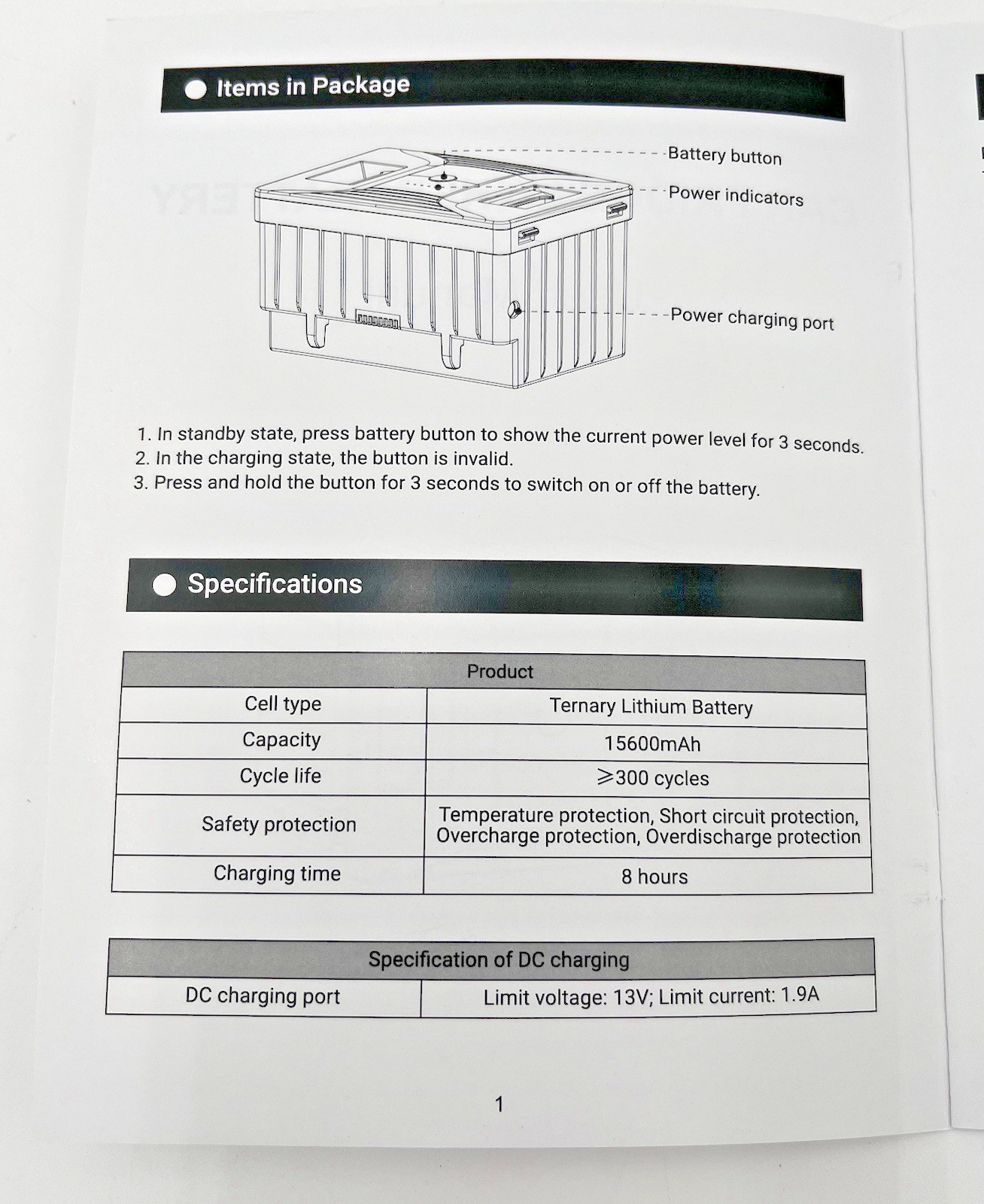 Car Refrigerator 12V 15600mAh Lithium Battery - Camping Travel Portable - NEW*