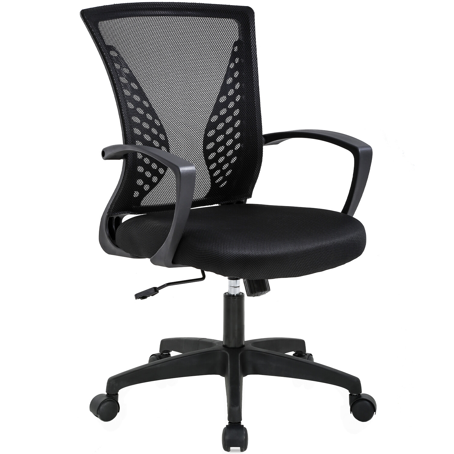 Office Chair Ergonomic Desk Chair Mesh Computer Chair W/Lumbar Support Armrest