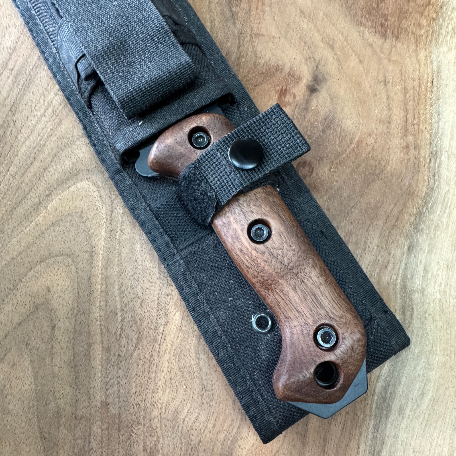 Walnut Scales for Ka-Bar Becker bk-2 bk-7 bk-9 etc / custom scales / made in USA