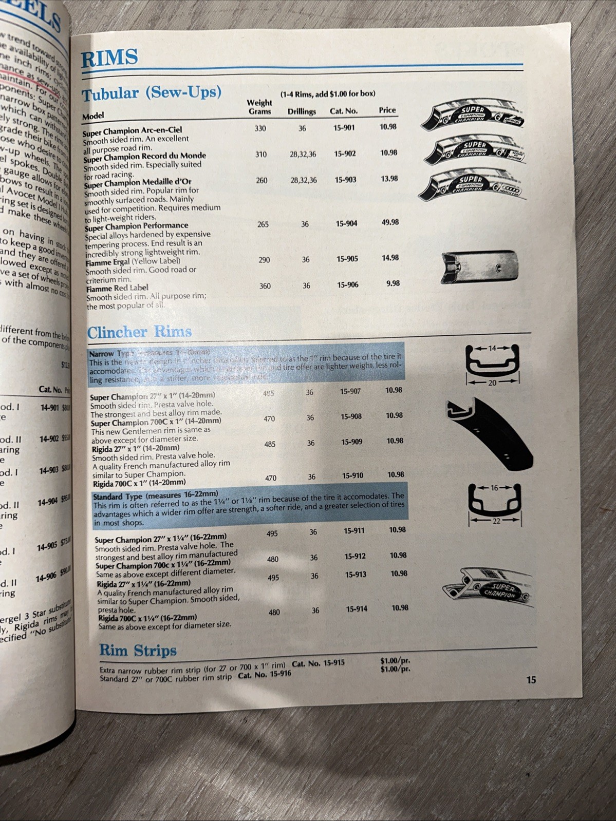 1979-1980 Palo Alto Bicycle Shop Catalog vintage bike parts