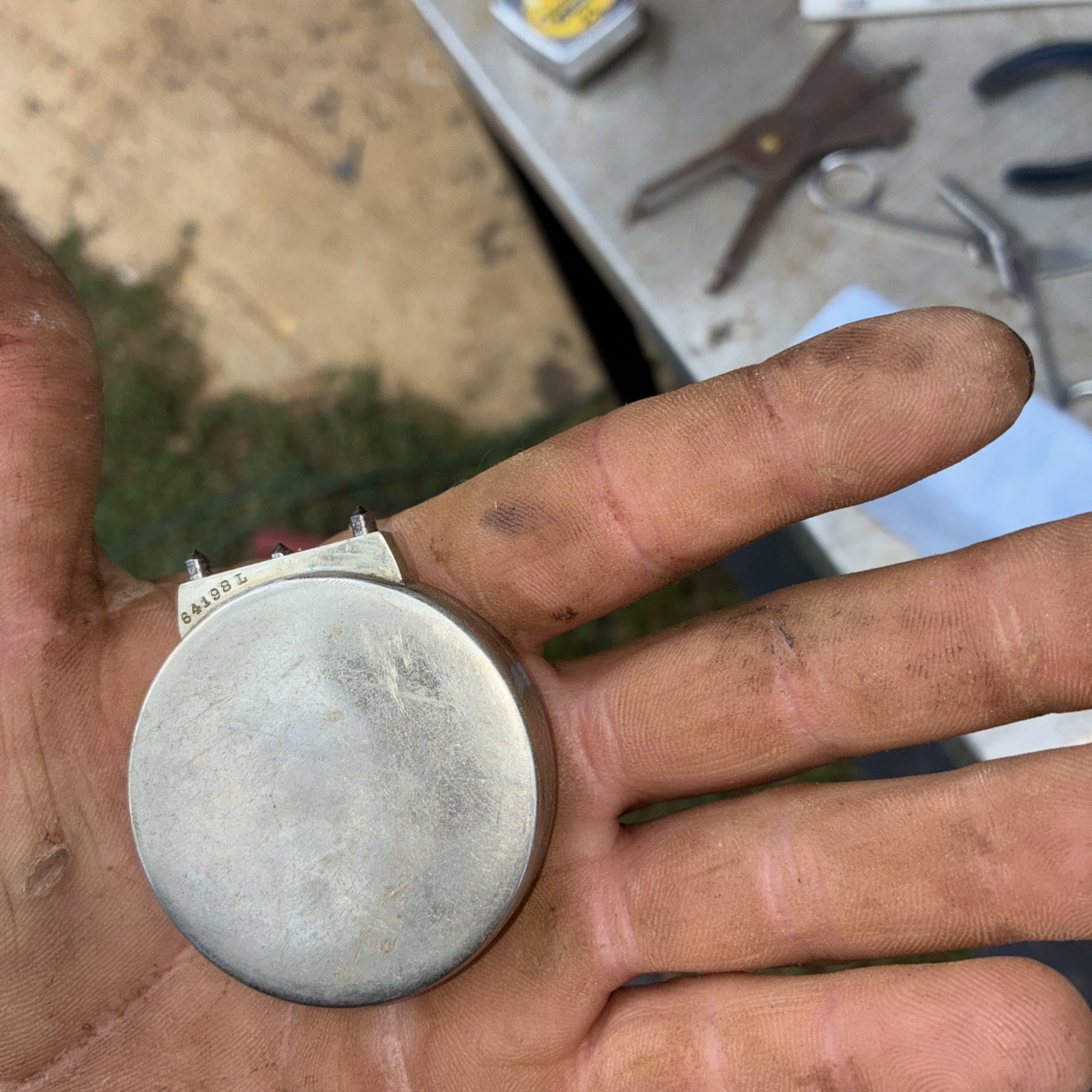 Vigor optical eyeglasses Lens Clock / lens gauge, Japan, used