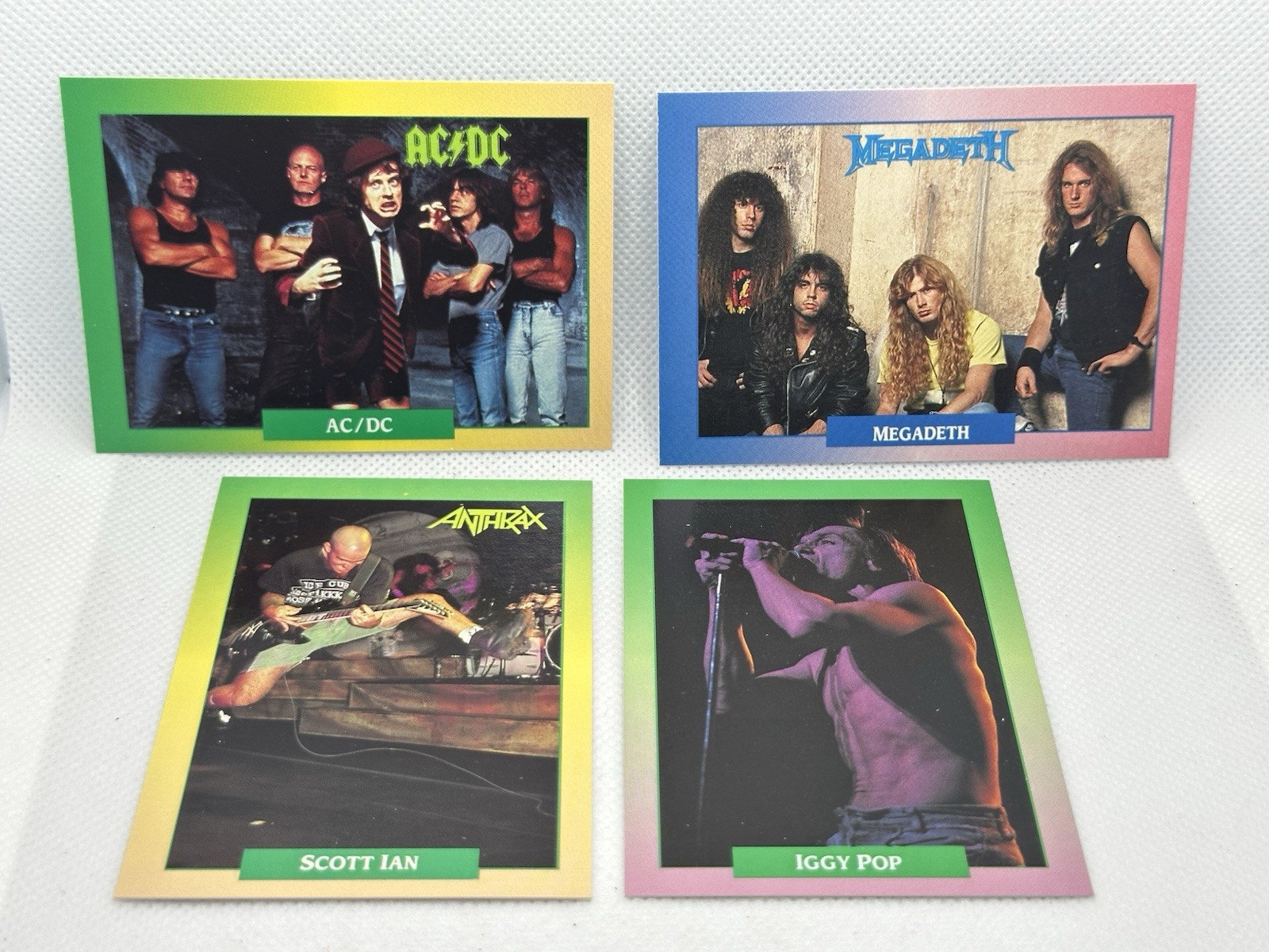 1991 BROCKUM ROCK CARDS Complete Base Set 1-288 PACK FRESH Bon Jovi Motley Crue+