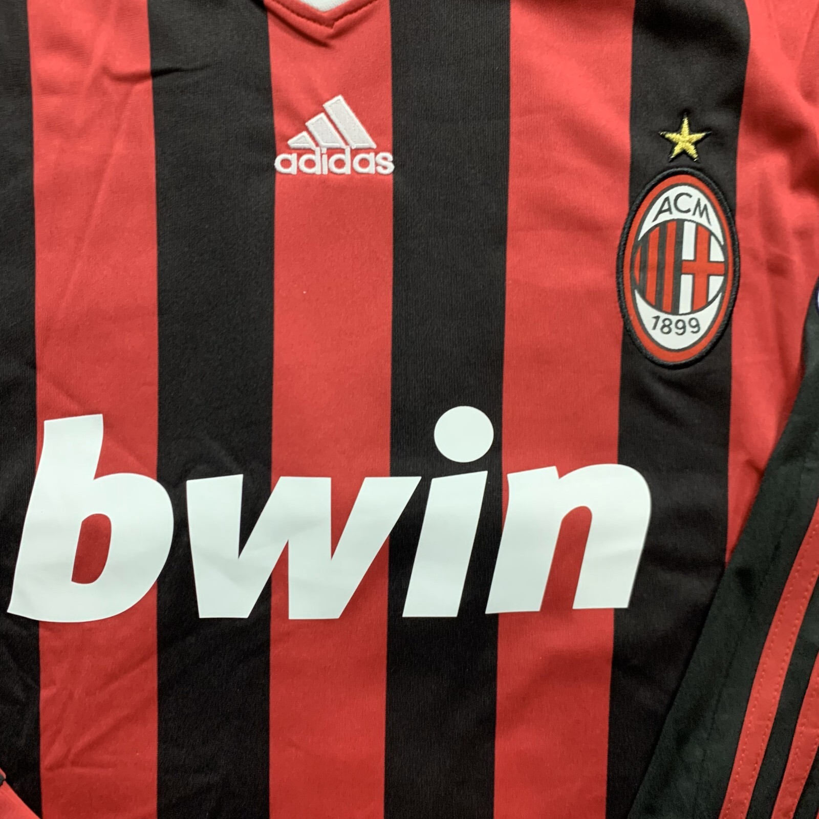 Pirlo AC Milan 2009/2010 Long Sleeve Jersey - Retro Jersey - Mens Sizes