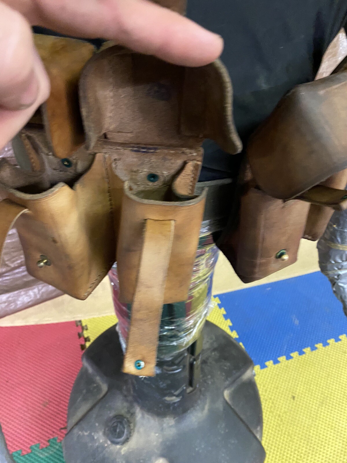 Yugoslavian Sks M59/66 Set Of Ammo Pouches, Conditioned & Water Proofed