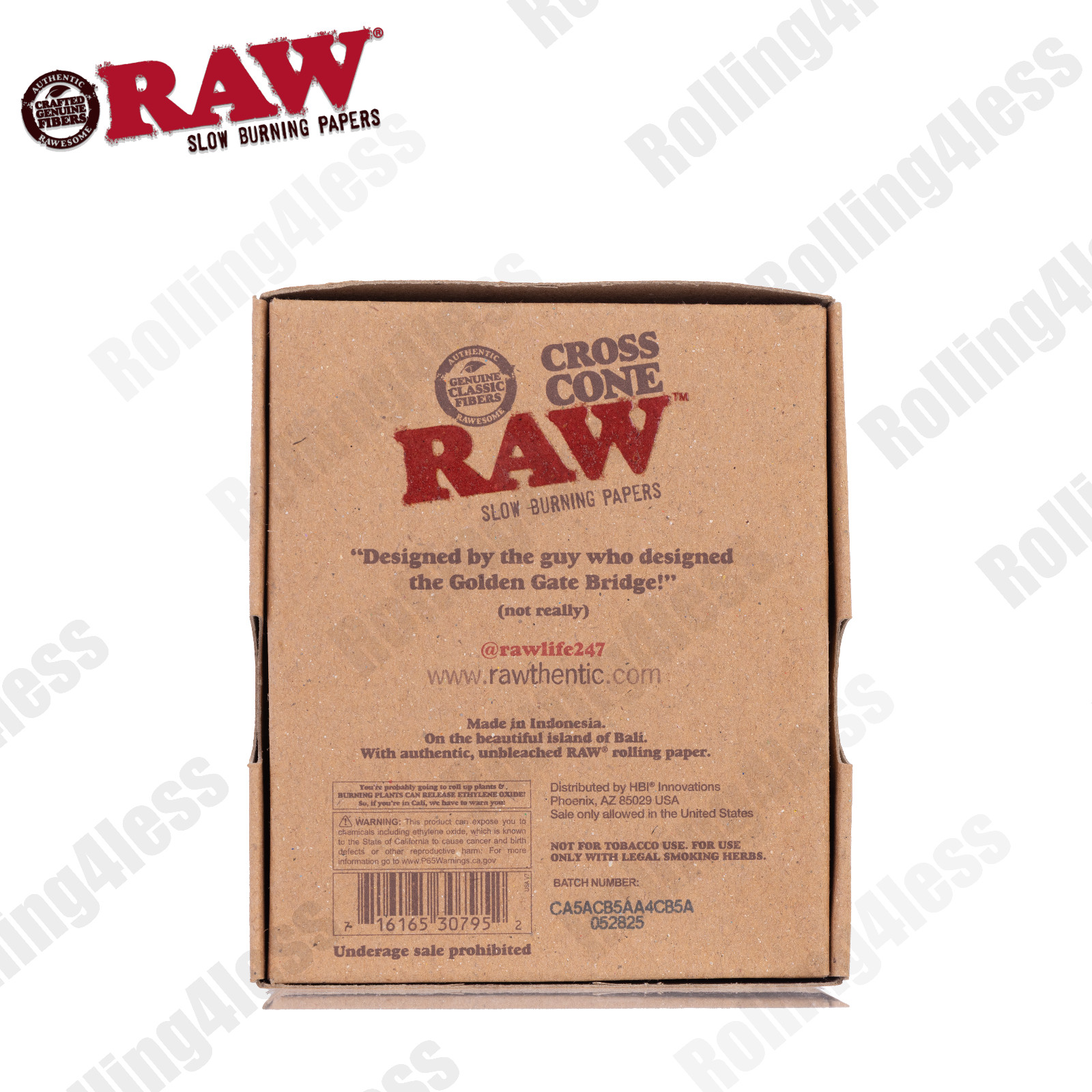 ❤️Raw Cross Cone ｜Pack of 2 Cones