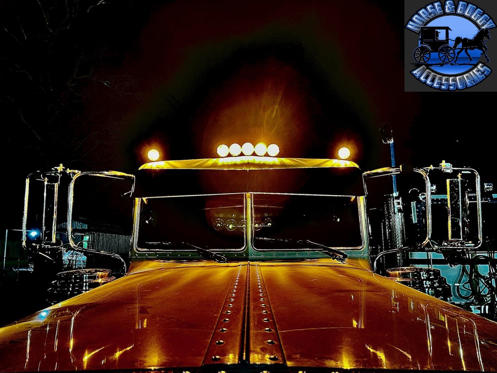 ROLLIN LOW PETERBILT 11'' X 7.5'' FLAT BOTTOM VISOR V. TOP 386,389,379,388 #1034