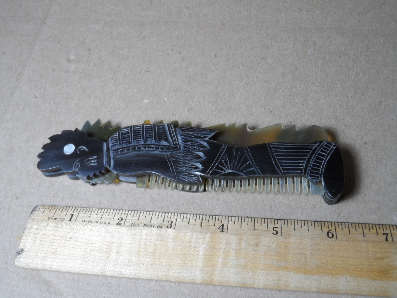 Reproduction Colonial Era Folding Comb Mountain Man Native Warrior