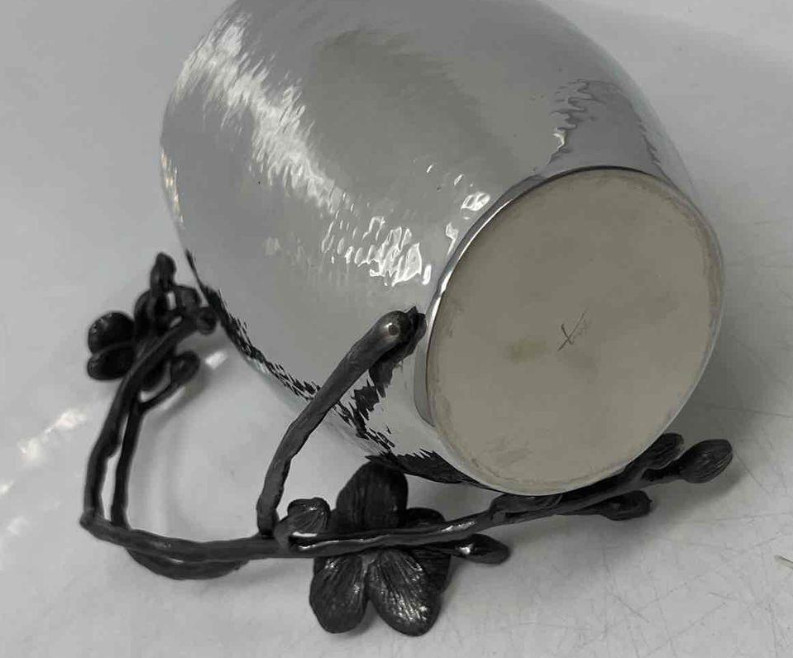 Michael Aram Black Orchid Pitcher Stainless Steel Black Nickelplate