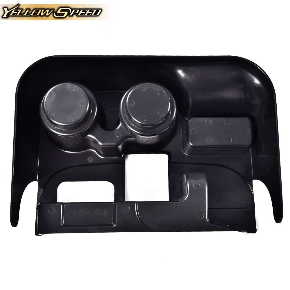 Fit For 2003-2012 Dodge Ram 1500 2500 3500 Center Console Cup Holder Matte Black