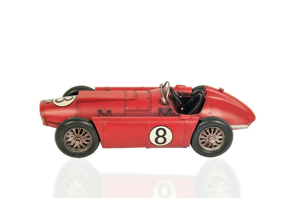 1954 Ferrari Lancia D50 Metal Model 13" Grand Prix Formula One Racing Car New