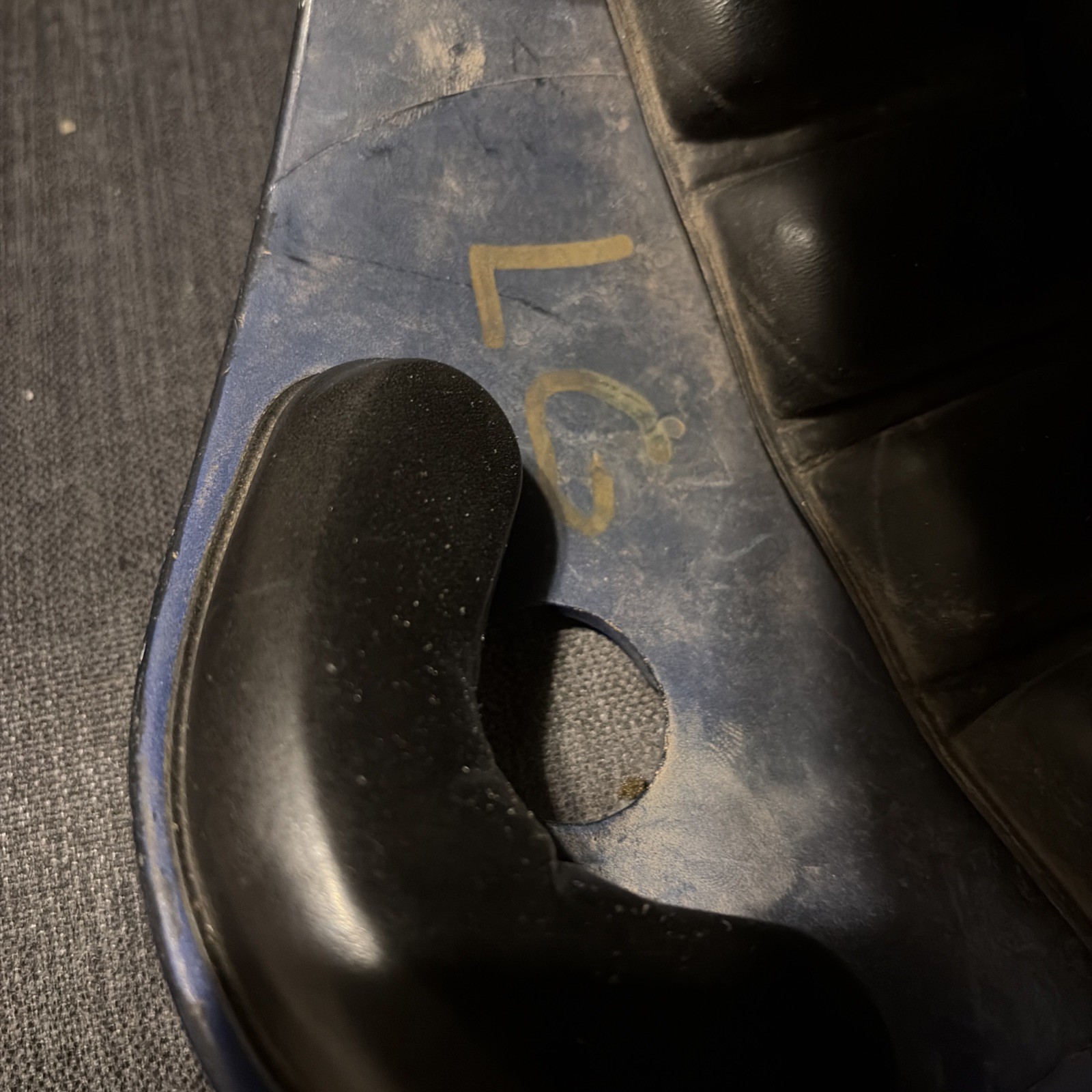 Rare Chicago Cubs Used Batting Helmet Cracked Vintage LG